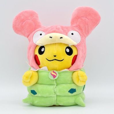 Anime Pikachu Cosplay Slowpoke Plüsch Puppe Pokémon Stofftier Kid Spielzeug 23cm