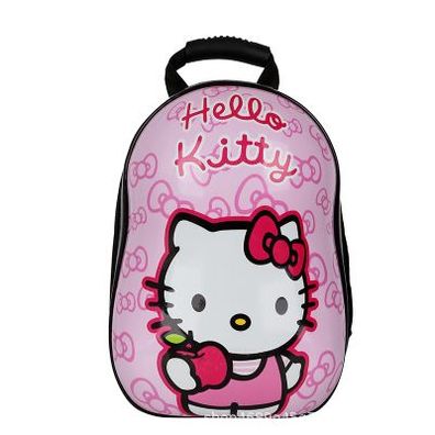Süß Hello Kitty Rucksack Eierschalen Backpack Kinder Schultasche 24x13x34 Rosa