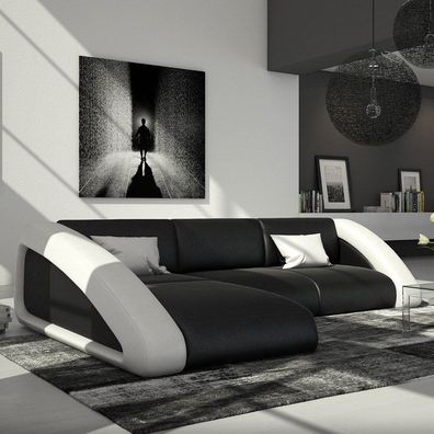 Ecksofa Nassau Ledersofa Designersofa Sofa im modernen Stil