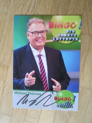 NDR Bingo Umweltlotterie Michael Thürnau - handsigniertes Autogramm!!