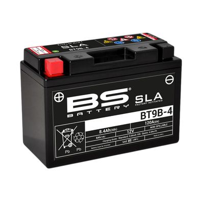 BS SLA Batterie BT9B-4 wartungsfrei SS (super sealed)