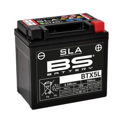 BS SLA Batterie BTX5L wartungsfrei SS (super sealed)