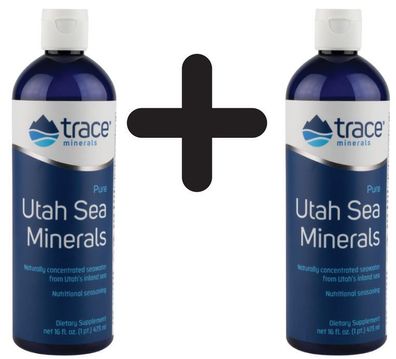 2 x Utah Sea Minerals - 473 ml.