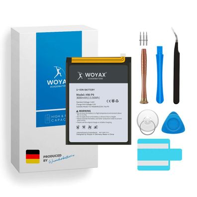 Woyax Wunderbatterie Akku für Huawei P10 Lite Ersatzakku / P20 Lite / HB366481ECW