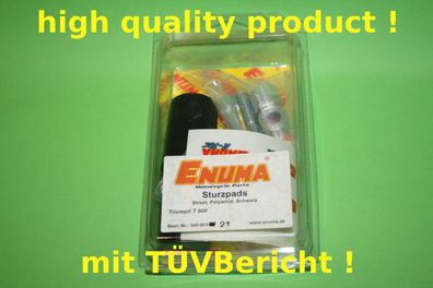 ENUMA Qualitäts Sturzpads Chrashpads Triumph TT900 -alle- neu komplettes Set new