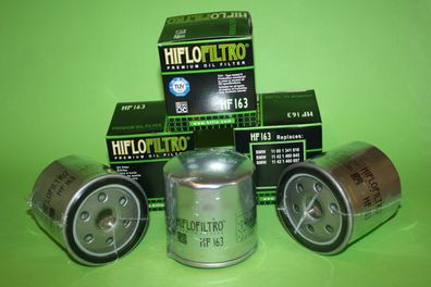 3x HF163 HiFlo Ölfilter BMW K75 K1 K100 K1100 K1200 R850 R1100 R1150 R1200