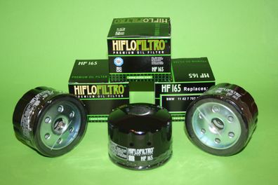3x Hiflo Filtro Ölfilter HF165 BMW F800S F800ST Typ K71 E8ST