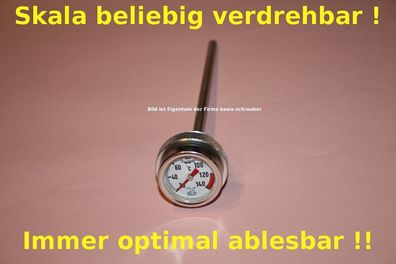 Suzuki GS500E GS500F Typen GM51B WVBK Ölthermometer Direktmesser Öl neu new