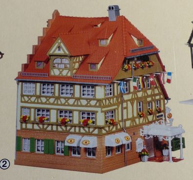 Faller 190377/1 Fachwerk Stadthaus Hotel Romantik (Dürer Haus) Romantik-Set NEU OVP