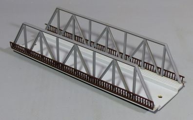 Faller B-532 Vorflutbrücke Gitterbrücke Stahl-Brücke 60er/70er Jahre GEBAUT