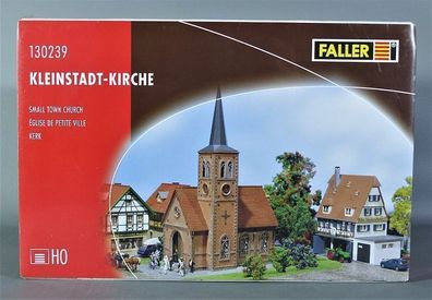 Faller H0 130239 Kleinstadt-Kirche Kleine Kirche Dorfkirche patinierte Teile NEU OVP