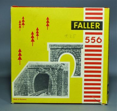 Faller H0 556 Tunnelportal Dampflokportal 50er/60er Jahre NEU OVP