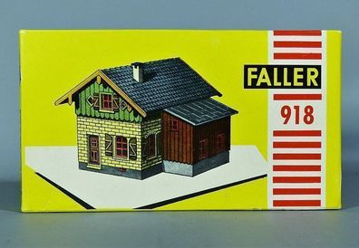 Faller H0 918 Haus mit Anbau Bahnwärterhaus Steinhaus frühe 50er/60er Jahre NEU OVP