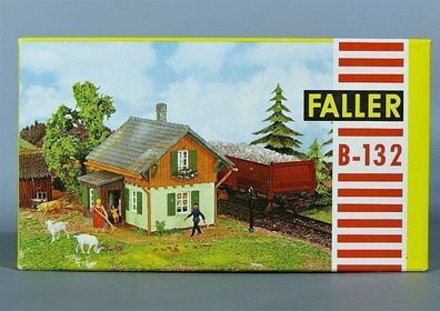 Faller H0 B-132 Bahnwärterhaus Wärterhaus Streckenhaus 50er/60er Jahre NEU OVP
