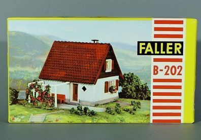 Faller H0 B-202 Siedlungshaus Siedlerhaus Wohnhaus Siedlung Haus 50er/60er NEU OVP