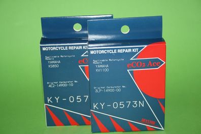 2x Keyster KY-0573N Reparatursatz Vergaser Yamaha XV1100 Virago Typ 3LP