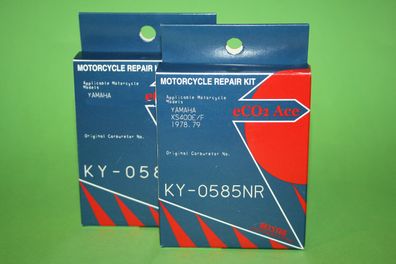 2x Keyster KY-0585NR Reparatursatz Vergaser Yamaha XS400 Typ 2A2