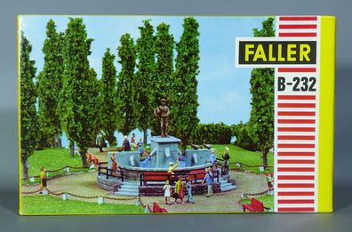 Faller H0 B-232 (B-162) Brunnen Hans im Glück Stadtbrunnen 50er/60er NEU OVP