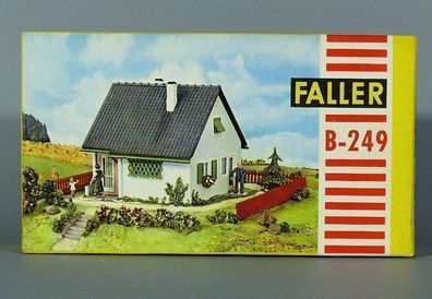Faller H0 B-249 Wohnhaus Siedlungshaus Siedlerhaus Haus 50er/60er Jahre NEU OVP