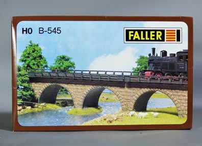 Faller H0 B-545 Brücke Rampe gerade Rampenstück Viadukt Überfahrt NEU OVP