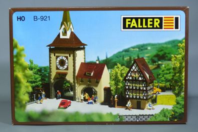 Faller H0 B-921 Altes Stadttor Altstadt-Tor m. Durchfahrt 80er/90 Jahre NEU OVP