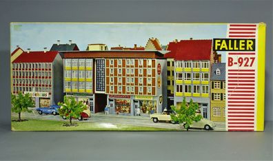 Faller H0 B-927 Reli-Palast-Kino Stadthaus Geschäftshaus Wohnblock 50er/60er NEU OVP