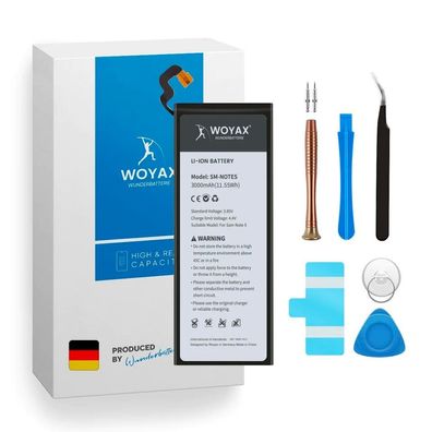 Woyax Wunderbatterie Akku für Samsung Galaxy Note 5 / EB-BN920ABE