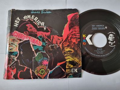 James Brown - Hey America it's Christmas 7'' Vinyl US