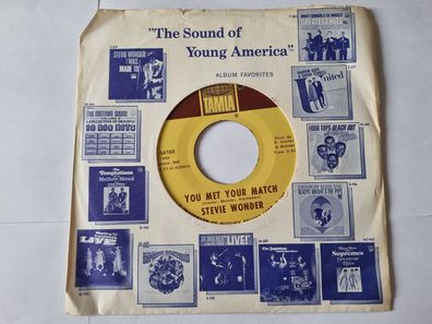 Stevie Wonder - You met your match 7'' Vinyl US