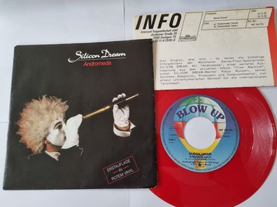 Silicon Dream - Andromeda 7'' Vinyl Germany RED VINYL WITH PROMO FACTS