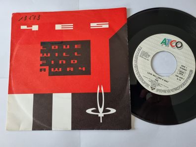 Yes - Love will find a way 7'' Vinyl Germany