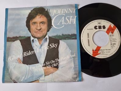 Johnny Cash - (Ghost) Riders in the sky 7'' Vinyl Germany PROMO