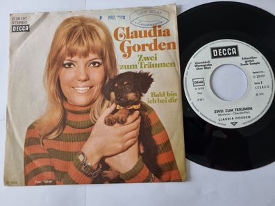 Claudia Gorden - Zwei zum Träumen 7'' Vinyl Germany PROMO