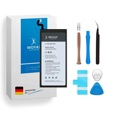 Woyax Wunderbatterie Akku für Samsung Galaxy S6 Ersatzakku / EB-BG920ABE
