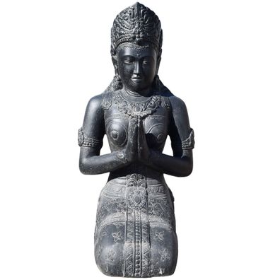 Garten Skulptur Kniende Gruß Göttin Chandigarh