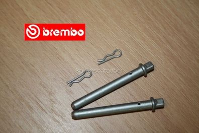 BREMBO 2x Stift + Klammer Stiftsatz 20.3942.30 für Bremszange P4 30/34F 4-Kolben