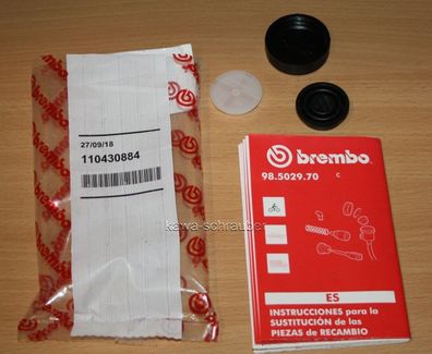 BREMBO 10.4308.84 Reparatursatz Deckel und Membrane f. Ausgleichsbehälter 15ml