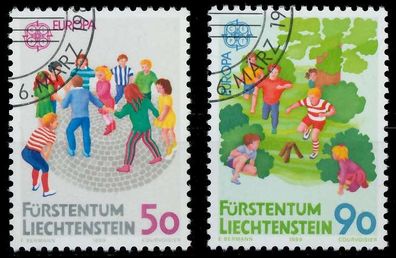 Liechtenstein 1989 Nr 960-961 gestempelt X5CEEFA