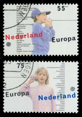 Niederlande 1989 Nr 1364-1365 gestempelt X5CEF92