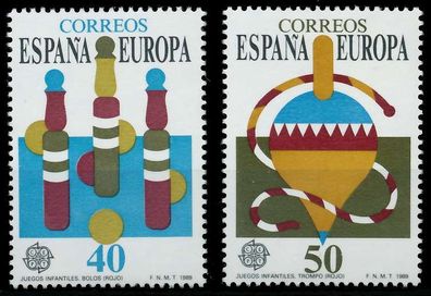 Spanien 1989 Nr 2885-2886 postfrisch S1FD30E