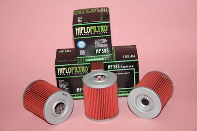 3x Ölfilter HF585 Moto Morini 9.5 Corsaro Granpasso 1200