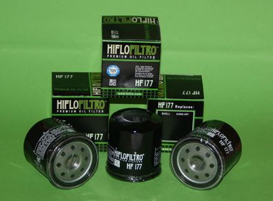 3x Ölfilter HiFlo Filtro HF177 Buell XB12 XB12R XB12S XB9R im Sparpack