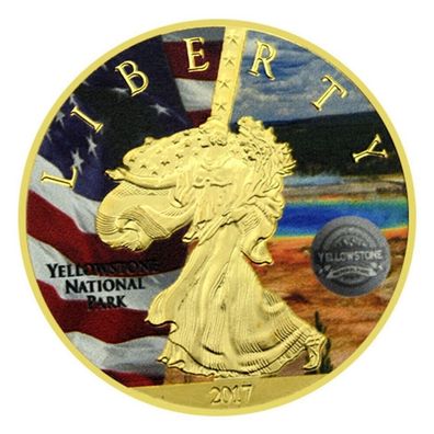 Medaille Liberty/ Freiheitsstatue USA 2017 (CM406)