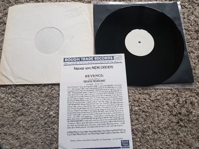 Revenge/ New Order - 7/ Seven reasons 12'' Vinyl WHITE LABEL PROMO