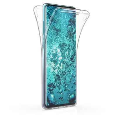 Full Cover Für Samsung Galaxy S20 Plus SM-G985 Silikon TPU 360° Transparent Schutz...