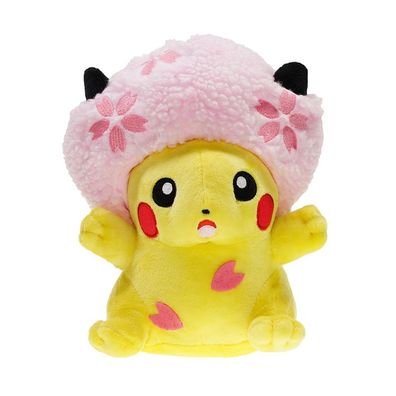 21cm Pokémon Sakura Pikachu Plüsch Puppe Anime Kinder Stofftier Spielzeug Doll
