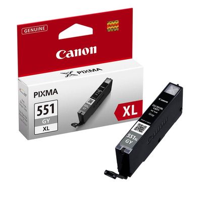 Canon CLI-551 XL GY Druckertinte - Grey hohe Reichweite 11 ml für PIXMA Tintenstra...