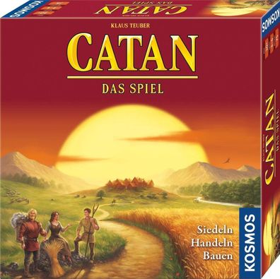 Catan - Das Spiel (Spiel des Jahres 1995) Fuer 3 - 4 Spieler ab 10