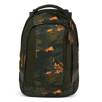 satch sleek Schulrucksack Jurassic Jungle, Jurassic Jungle, Mädchen & Jungen