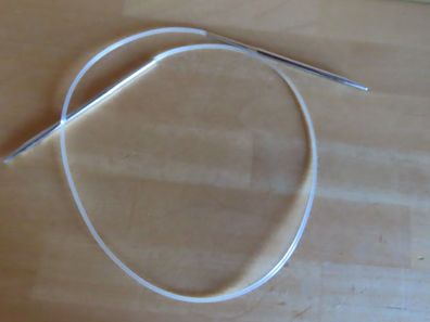 Rundstricknadel Gr. 4,5 ca. 80 cm Nadeln ohne Beschichtung